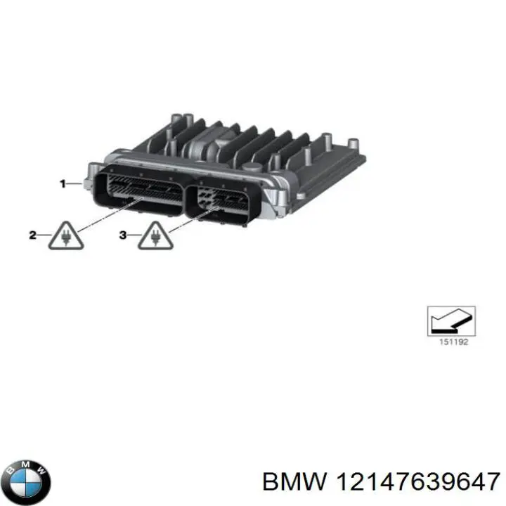 ЭБУ двигателем BMW 12148613002 цена, от 258.38 USD