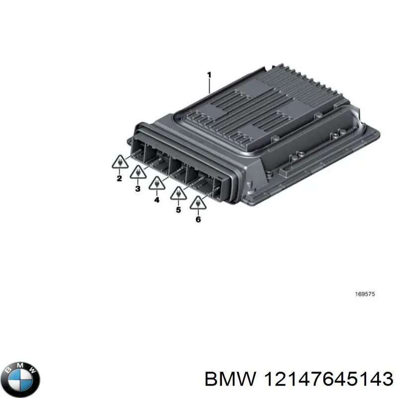 Блок управления двигателем 12148610680 BMW