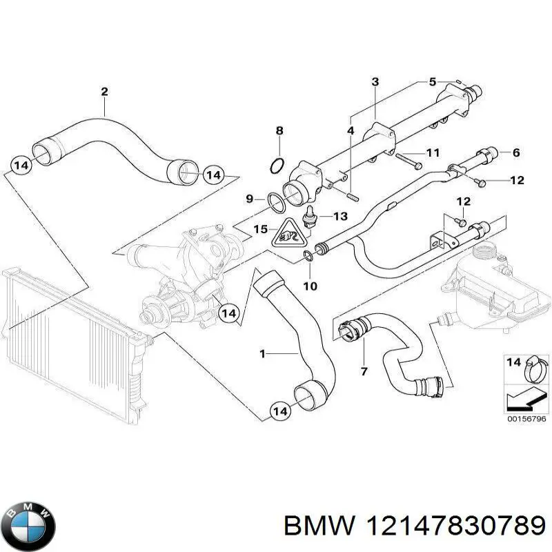 Датчик положения коленчатого вала BMW 12147830789 цена, от 211.73 USD