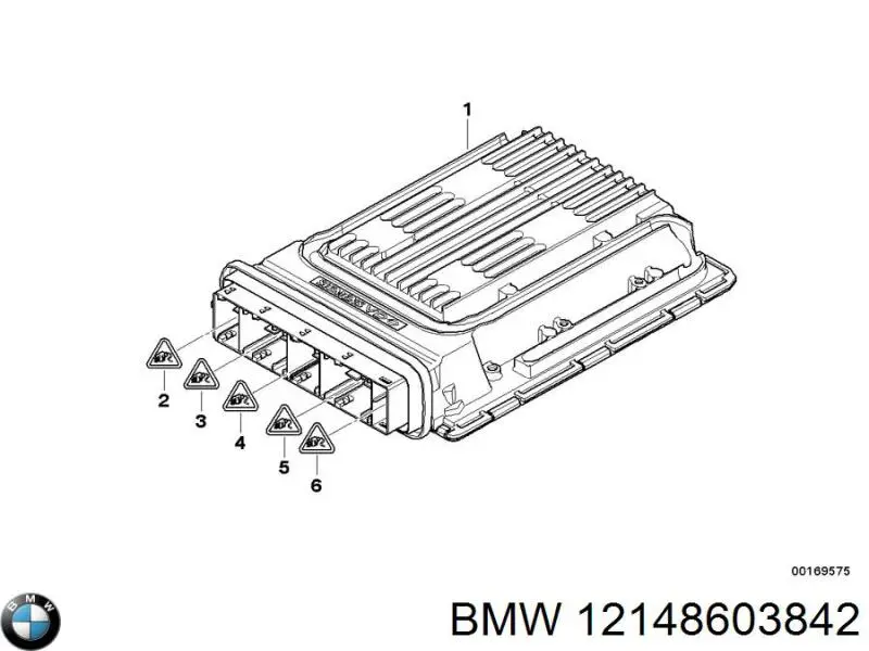 Купить 7608712 BMW Электронный блок управления двигателем
