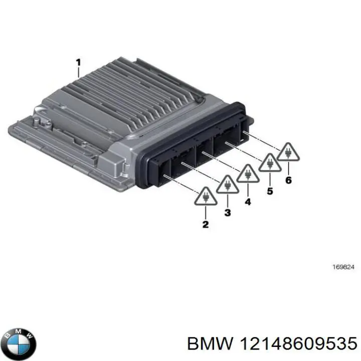 12148609535 BMW Мозги двигателя