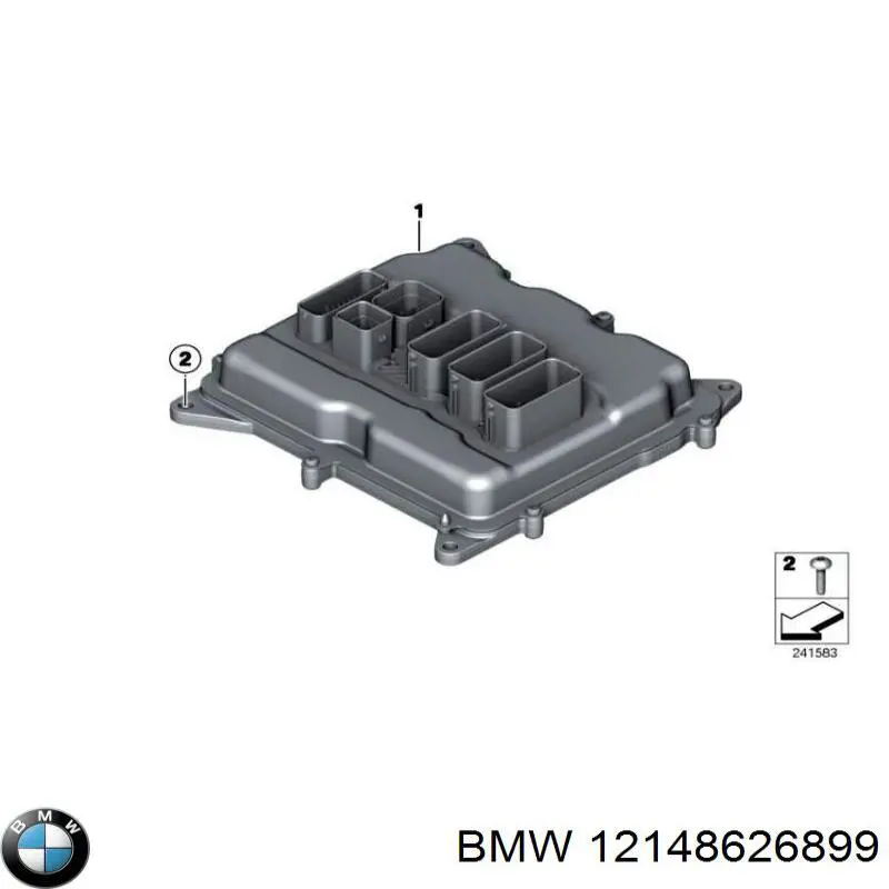 Блок управления двигателем 12148661467 BMW