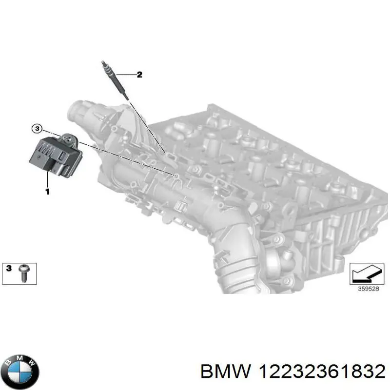 12232361832 BMW 