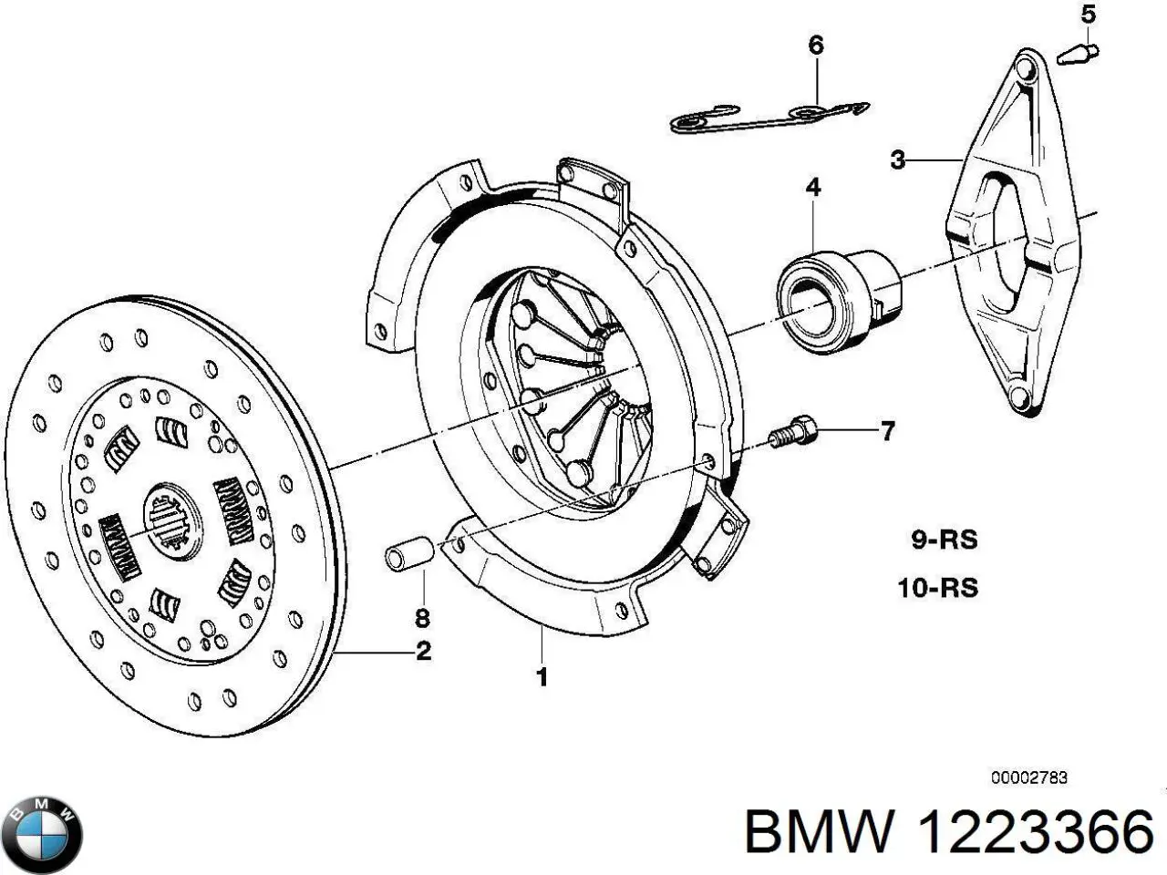 Купить 1223366 BMW Подшипник включения сцепления
