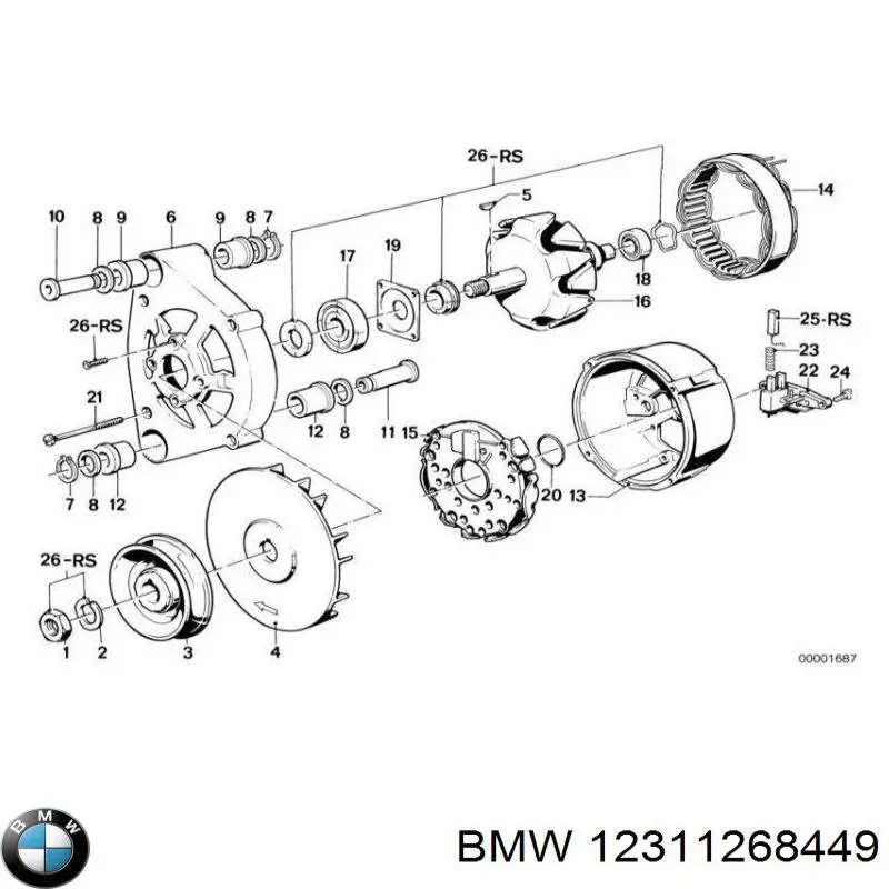 12311268449 BMW 