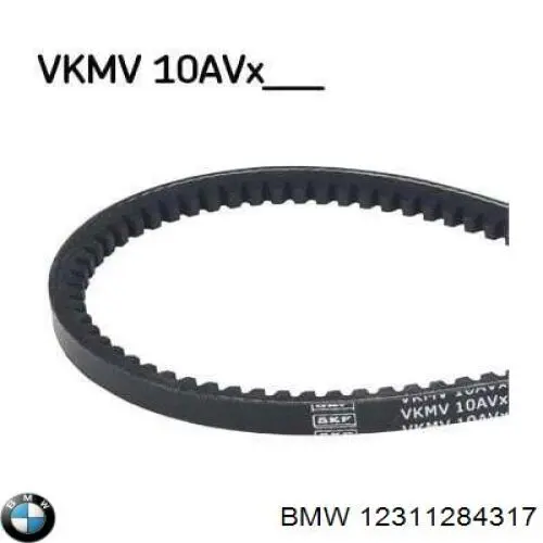 12311284317 BMW Поликлиновый ремень