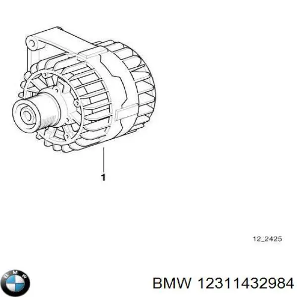 12311432984 BMW генератор