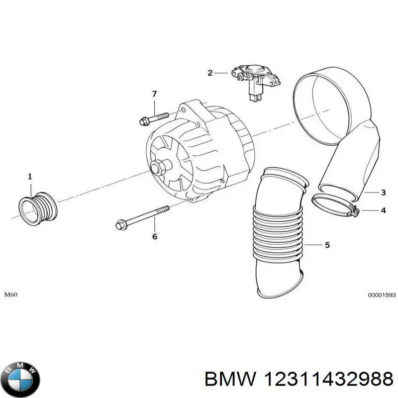 Муфта генератора Bosch 1126601530