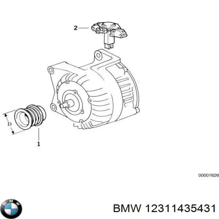 12311435431 BMW 