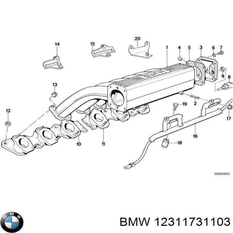Купить 12311731103 BMW Генератор