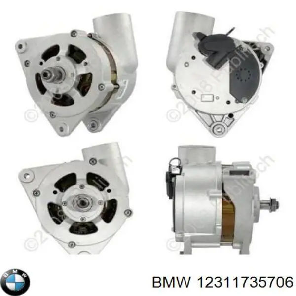 Автомобильный генератор BMW 12311735706 цена, от 841.33 USD