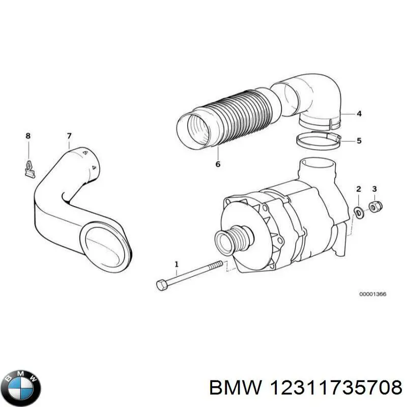  12311735708 BMW