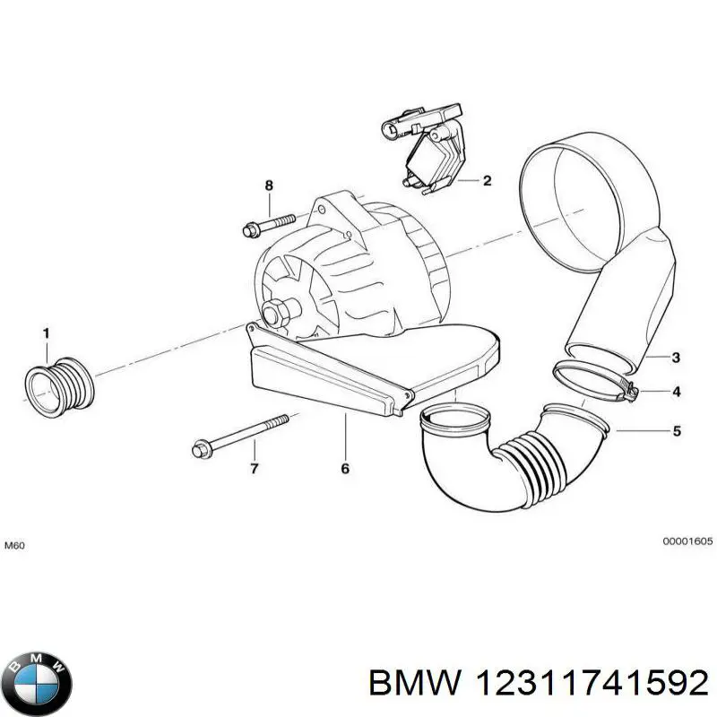 12311741592 BMW 