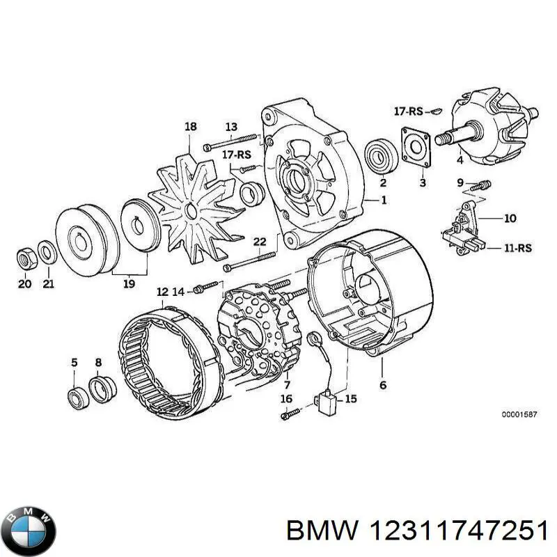  12311747251 BMW