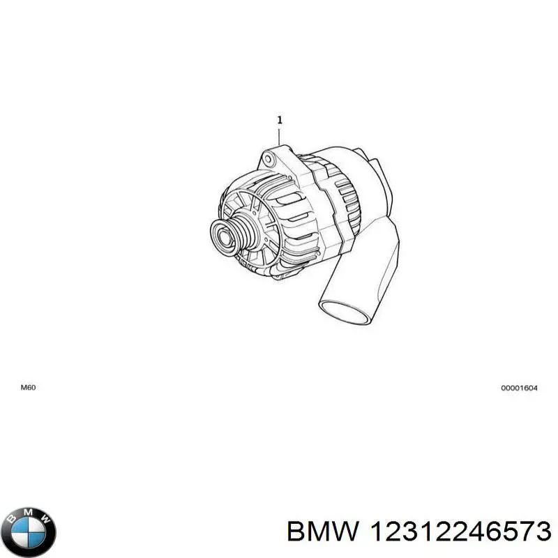 12312246573 BMW gerador