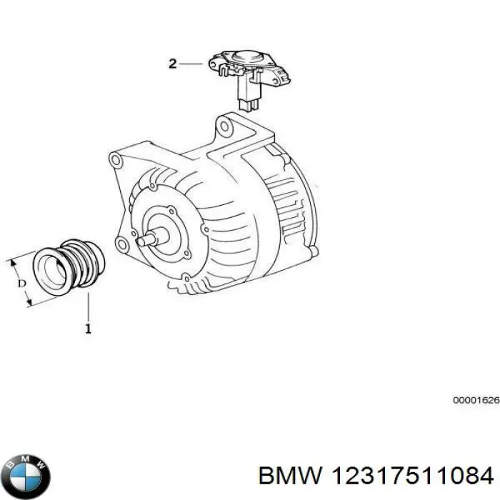 12317511084 BMW 
