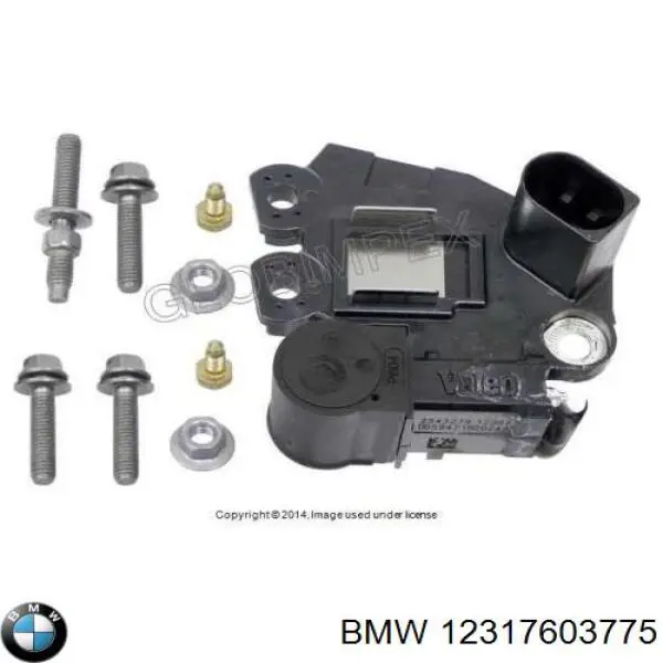 12317603775 BMW реле-регулятор генератора (реле зарядки)
