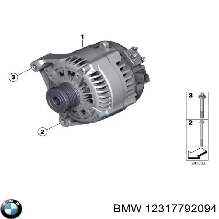 Реле зарядки генератора BMW 12317792094 цена, от 28.45 USD