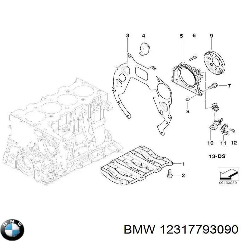 Кронштейн генератора натяжной BMW 11167787942 цена, от 8.18 USD