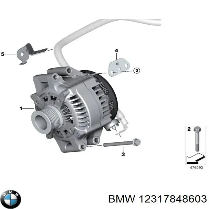 Генератор Бмв 3 M3 (BMW 3)