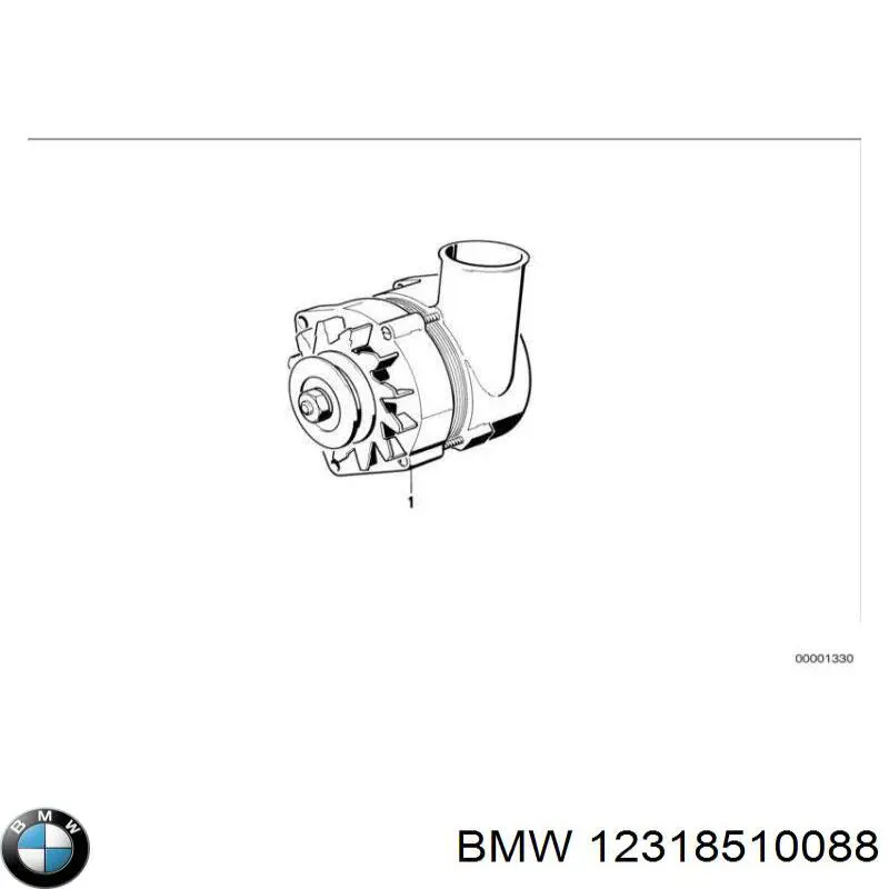 Реле регулятор генератора BMW 12317560558