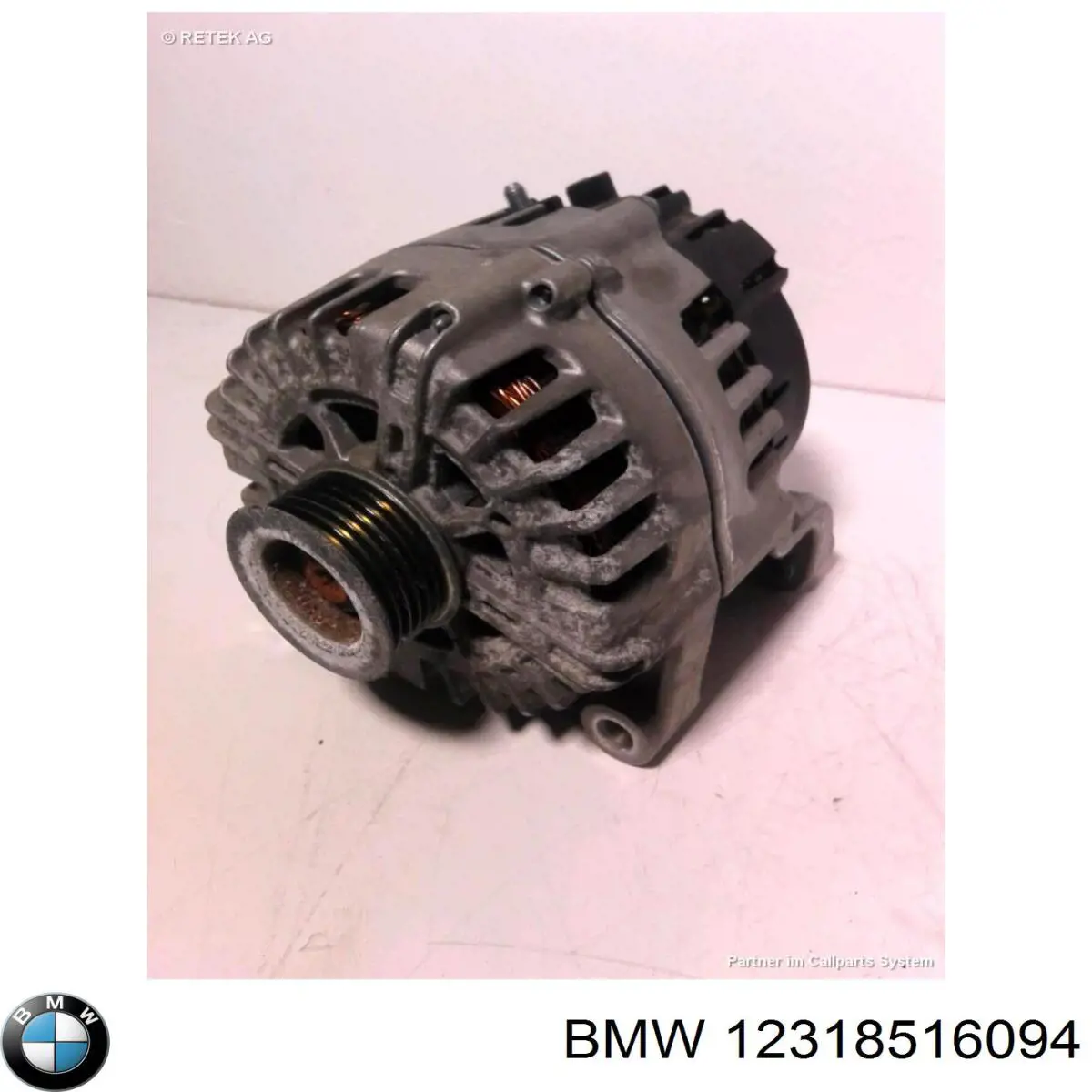 Генератор 12318516094 BMW