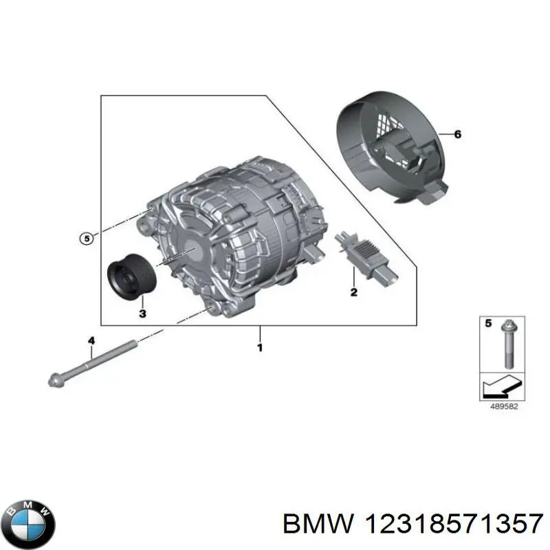 Автомобильный генератор BMW 12318571357 цена, от 41.81 USD