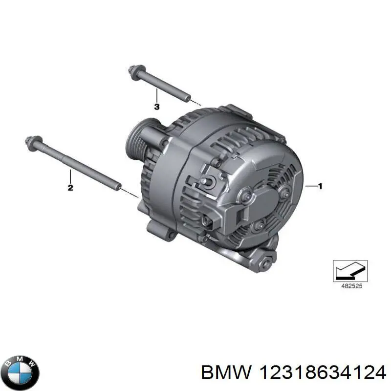 Купить 12318740305 BMW Генератор