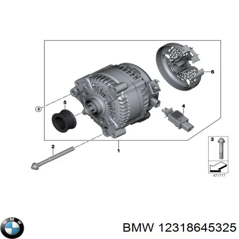 Gerador para BMW 4 (F36)