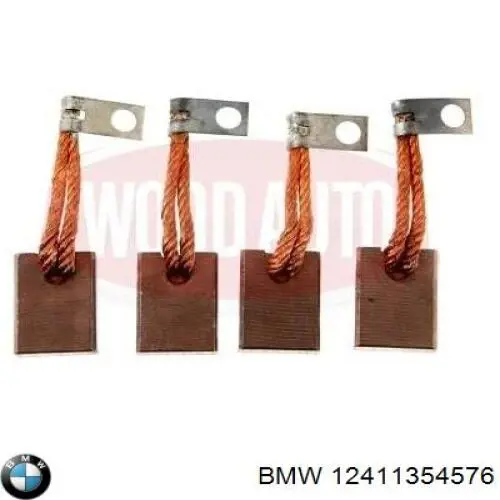 Купить 12411354576 BMW Щетки стартера