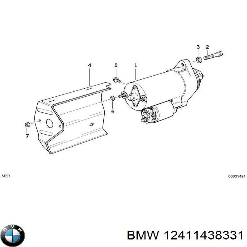  12411438331 BMW