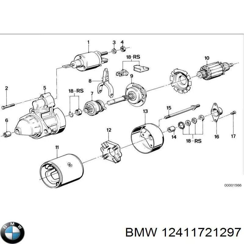 12411721297 BMW 