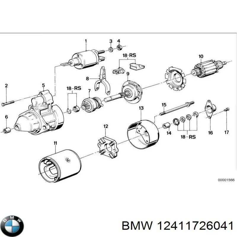 12411726041 BMW 