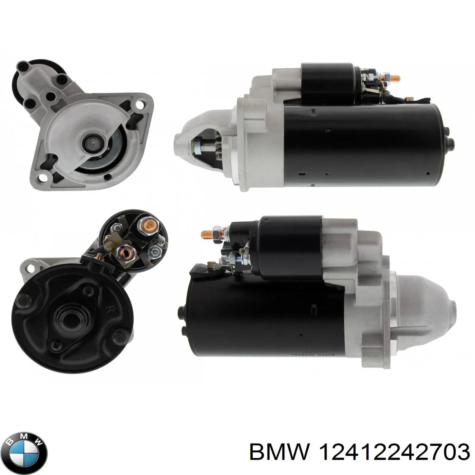Стартер двигателя BMW 12412242703