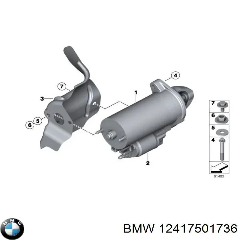 Interruptor magnético estárter BMW X5 
