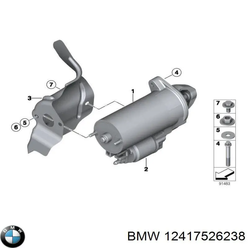 12417526238 BMW 