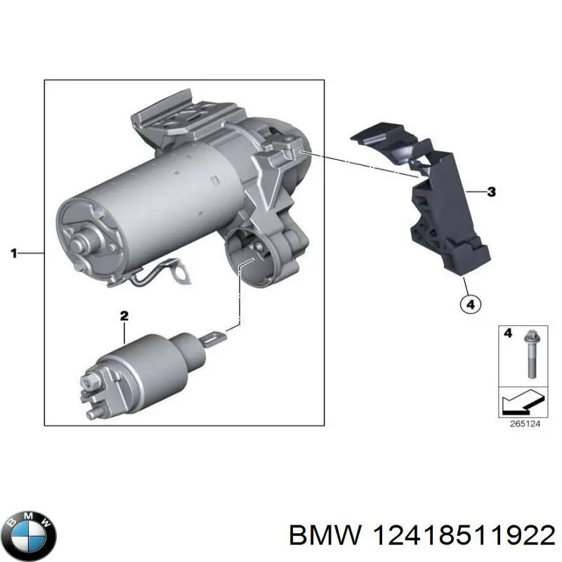  12418511922 BMW