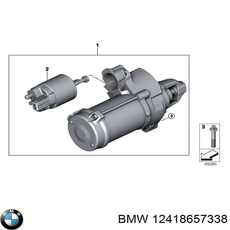 Motor de arranco para BMW 8 (G16, F93)