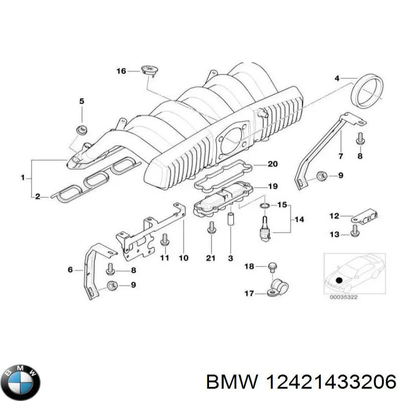 12421433212 BMW 