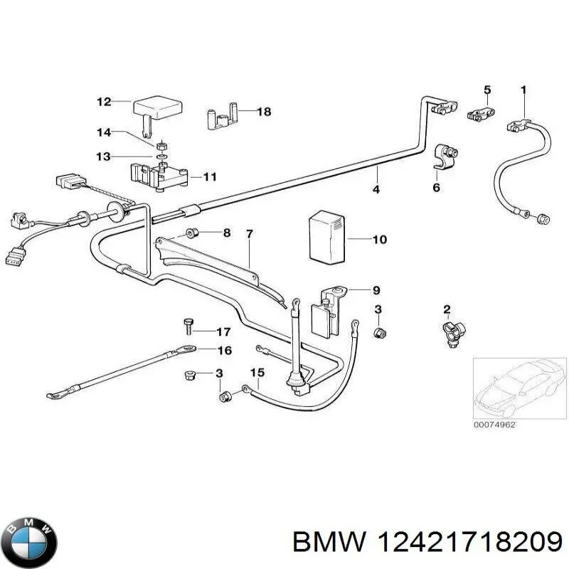  BMW 12421718209 цена, от 25.78 USD