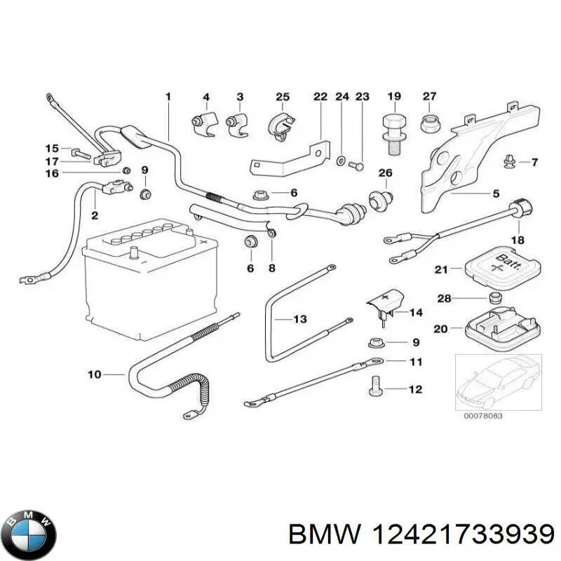  12421733939 BMW