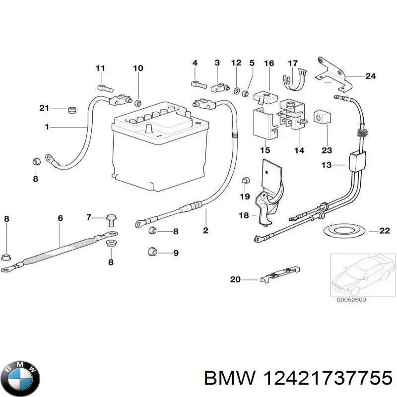  12421737755 BMW