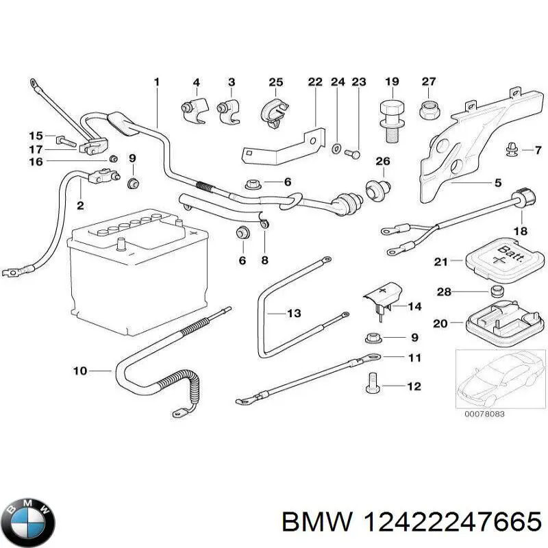 12422247665 BMW 