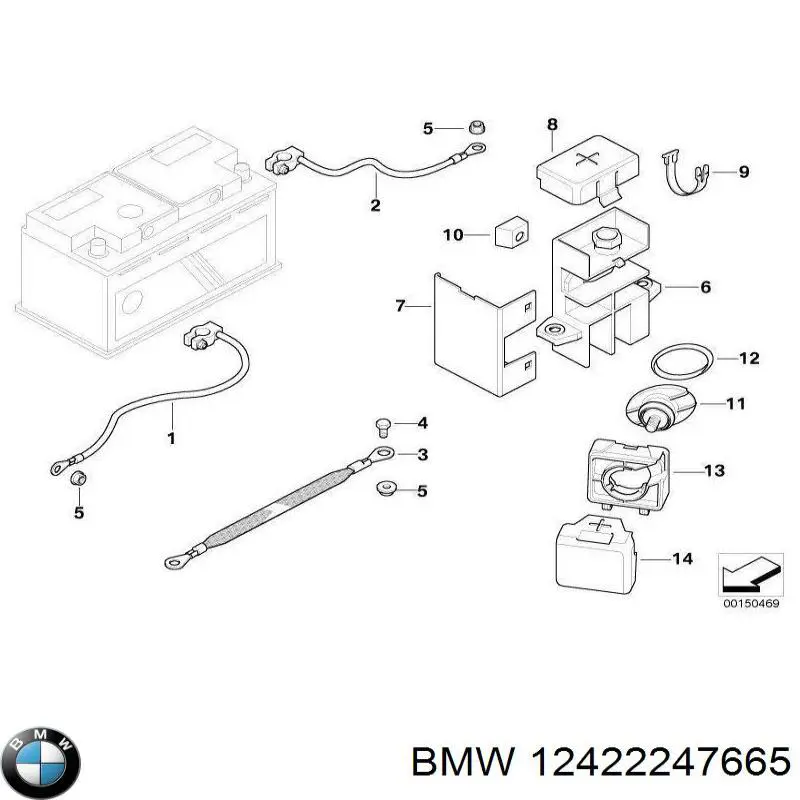  BMW 12422247665 цена, от 51.33 USD