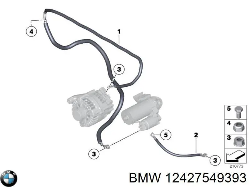  BMW 12427549393 цена, от 53.07 USD
