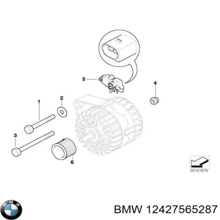 12427565287 BMW 