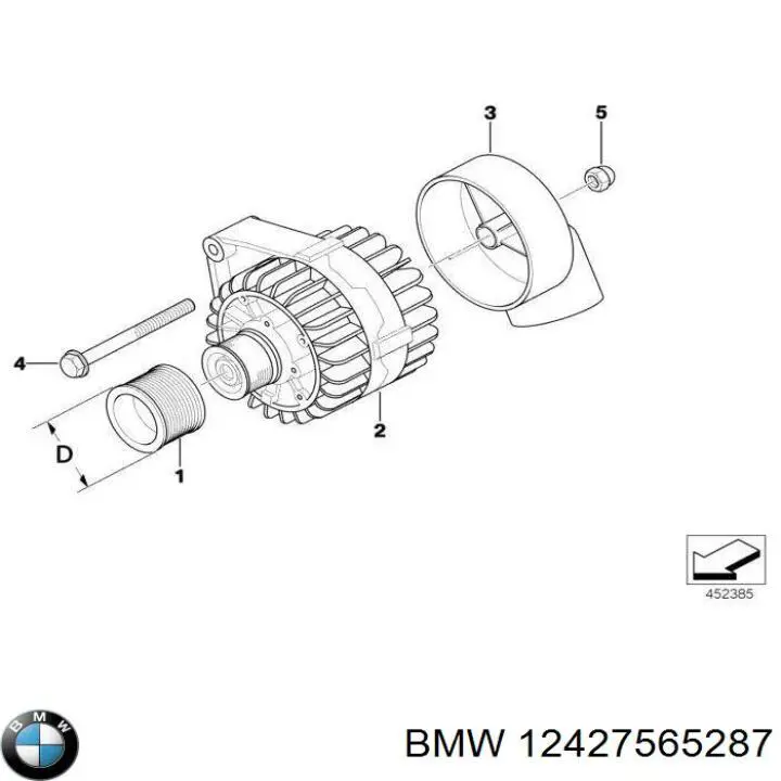  BMW 12427565287 цена, от 3.68 USD