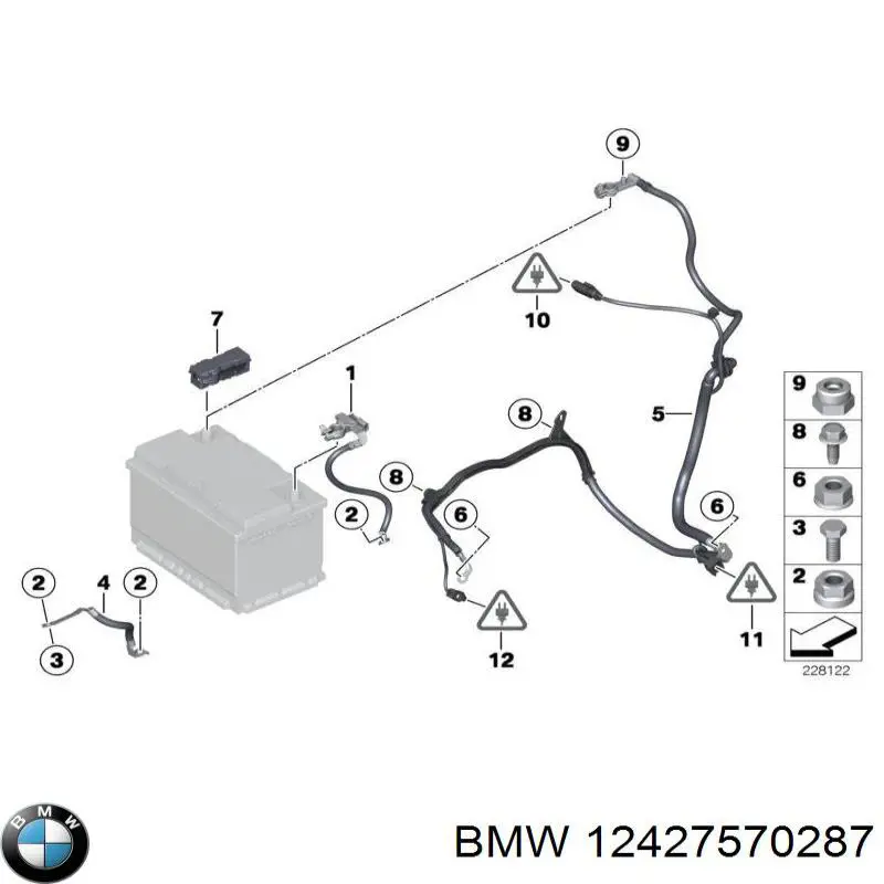 Купить 12429805422 BMW 