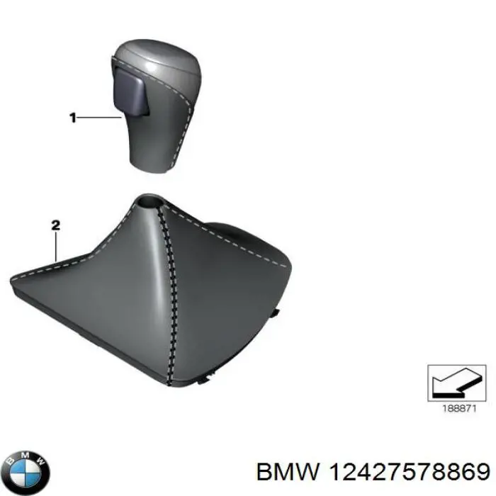  BMW 12427578869 цена, от 25.42 USD
