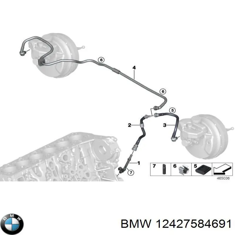 12427584691 BMW 